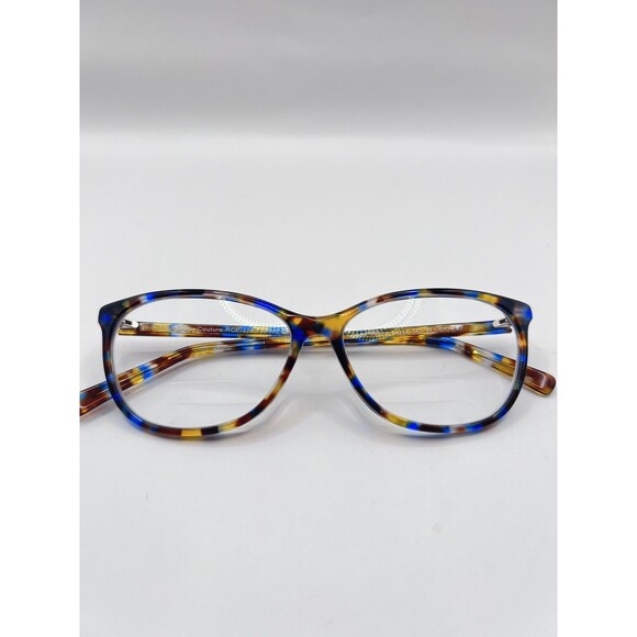 NEW RUNWAY COUTURE RCE 278 Blue Demi Eyeglasses 54-14-140 Frames Only - Picture 1 of 6